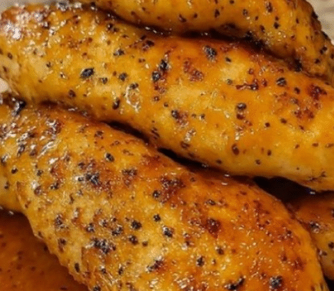 Air Fryer Honey Butter Garlic Chicken Tenders