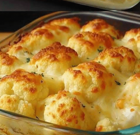 Baked Cauliflower Cheese Recipe