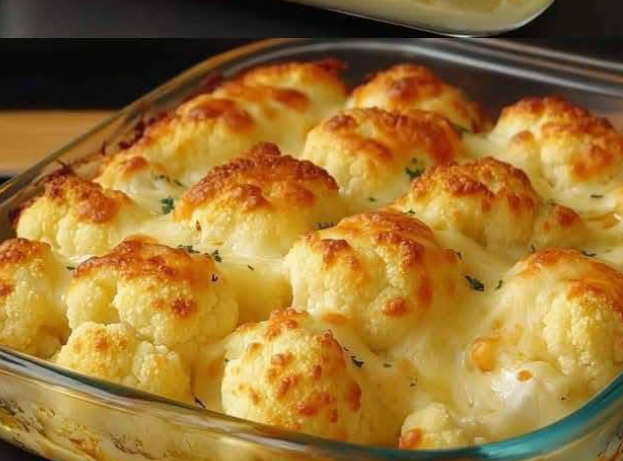 Baked Cauliflower Cheese Recipe