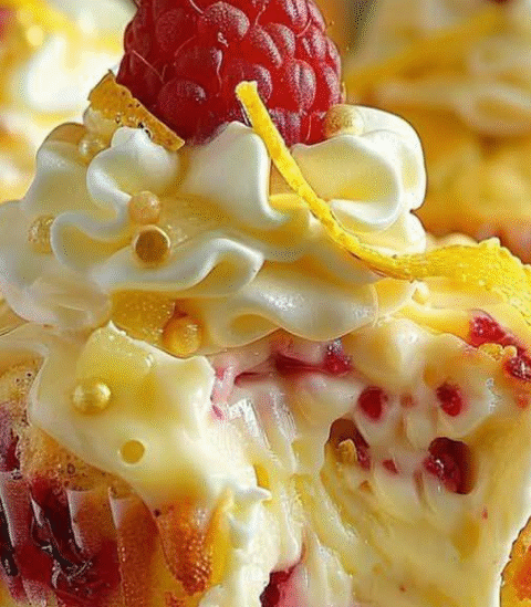 Raspberry Lemon Heaven Cupcakes – Fresh, Bright & Buttery Bliss
