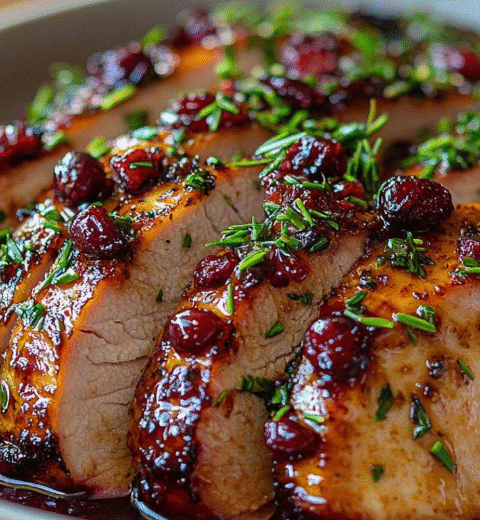 Cranberry Turkey Breast – Sweet, Savory & Stress-Free