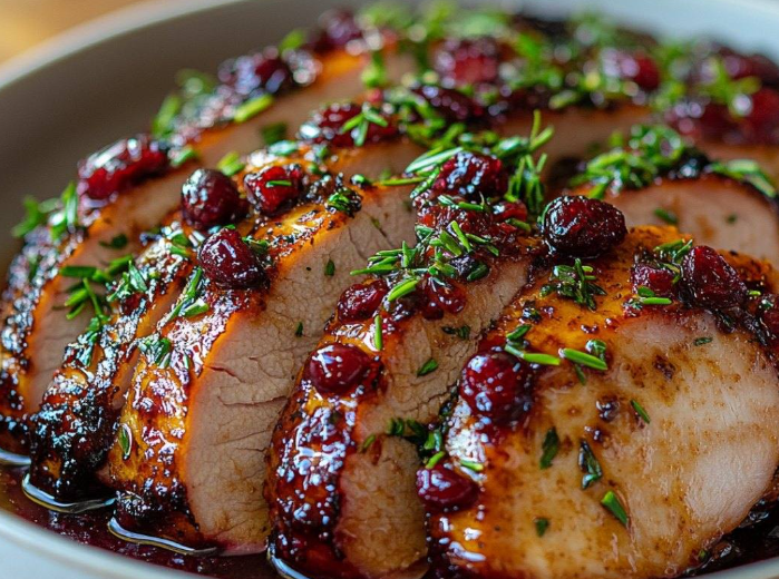 Cranberry Turkey Breast – Sweet, Savory & Stress-Free