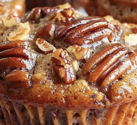 Pecan Pie Muffins – Buttery, Nutty, and Irresistibly Sweet