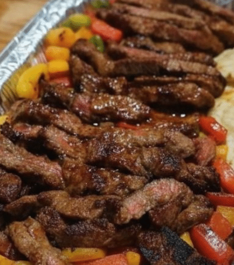 Spicy Steak Fajitas