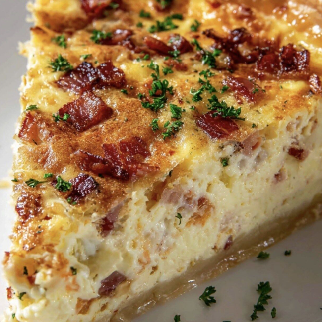 Three Cheese Quiche