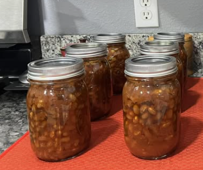 Two cans of Bush’s baked beans are roughly $5. For that same $5 I was able to get 12 pints of beans and they are so much better