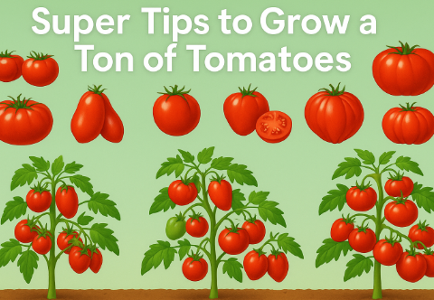 Super Tips to Grow a Ton of Tomatoes