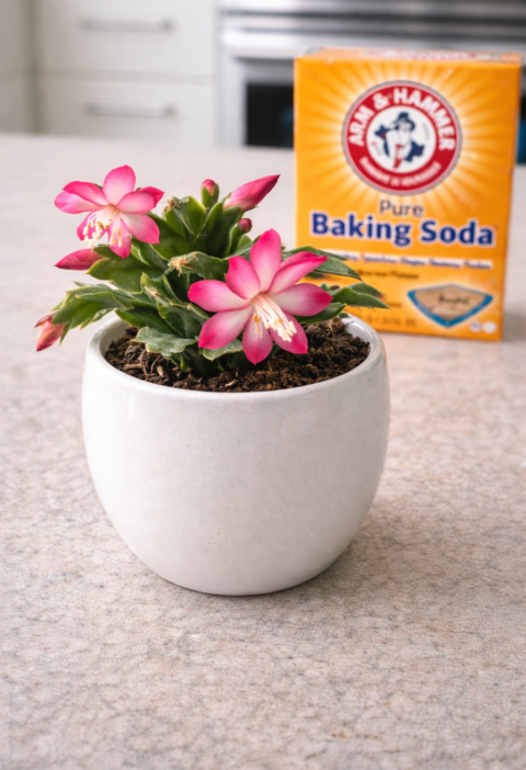 Baking Soda for Christmas Cactus: The Simple Trick That Triggers Rich Blooms Indoors