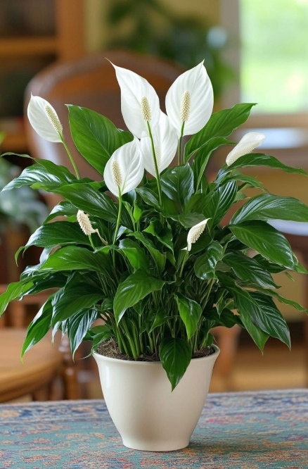 This Kitchen Scrap Trick Makes Peace Lilies Bloom Indoors