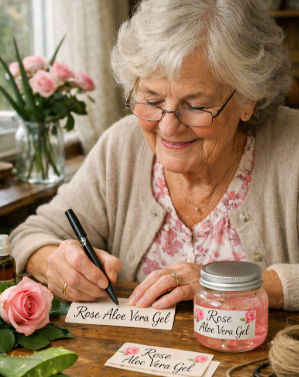 Make Powerful Rose Aloe Vera Gel at Home with Just 2 Ingredients