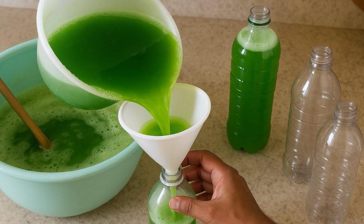 Save your money! Mix PAPAYA LEAVES with DETERGENT