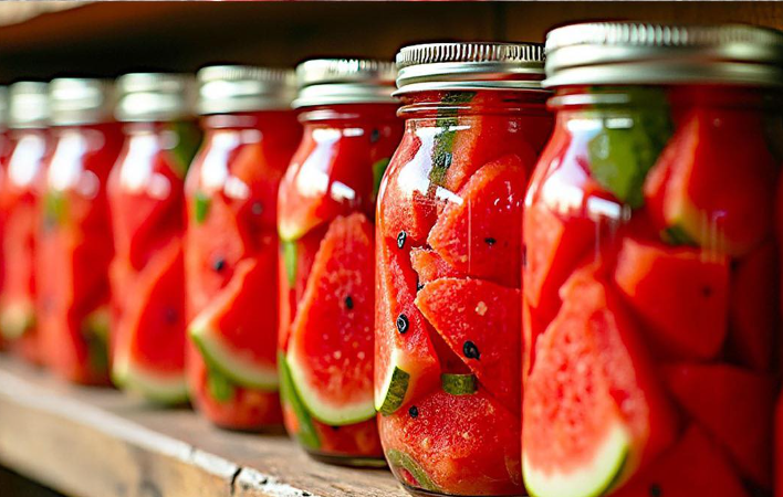 This is how the Amish keep fresh watermelon without a refrigerator