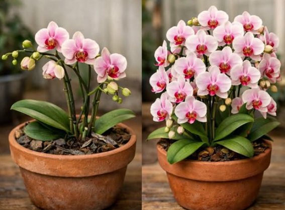 Stop Buying Fertilizer! One Teaspoon of This Makes Orchids Flower Fast